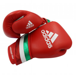 Adidas Speed Pro Boxing Gloves Rouge-Blanc