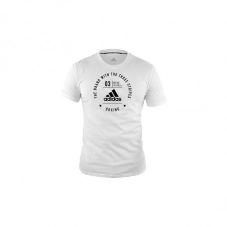 adidas Community Cotton Boxing Tee Shirt  | USBOXING.NET