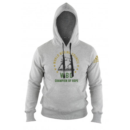 adidas WBC Long Sleeve Boxing Hoodie | USBOXING.NET