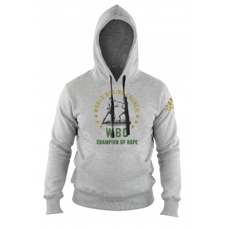 adidas WBC Long Sleeve Boxing Hoodie | USBOXING.NET