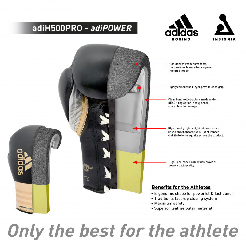 Kickboxing Pro for Men 500 Adi-Speed Women Gloves and Boxing adidas &